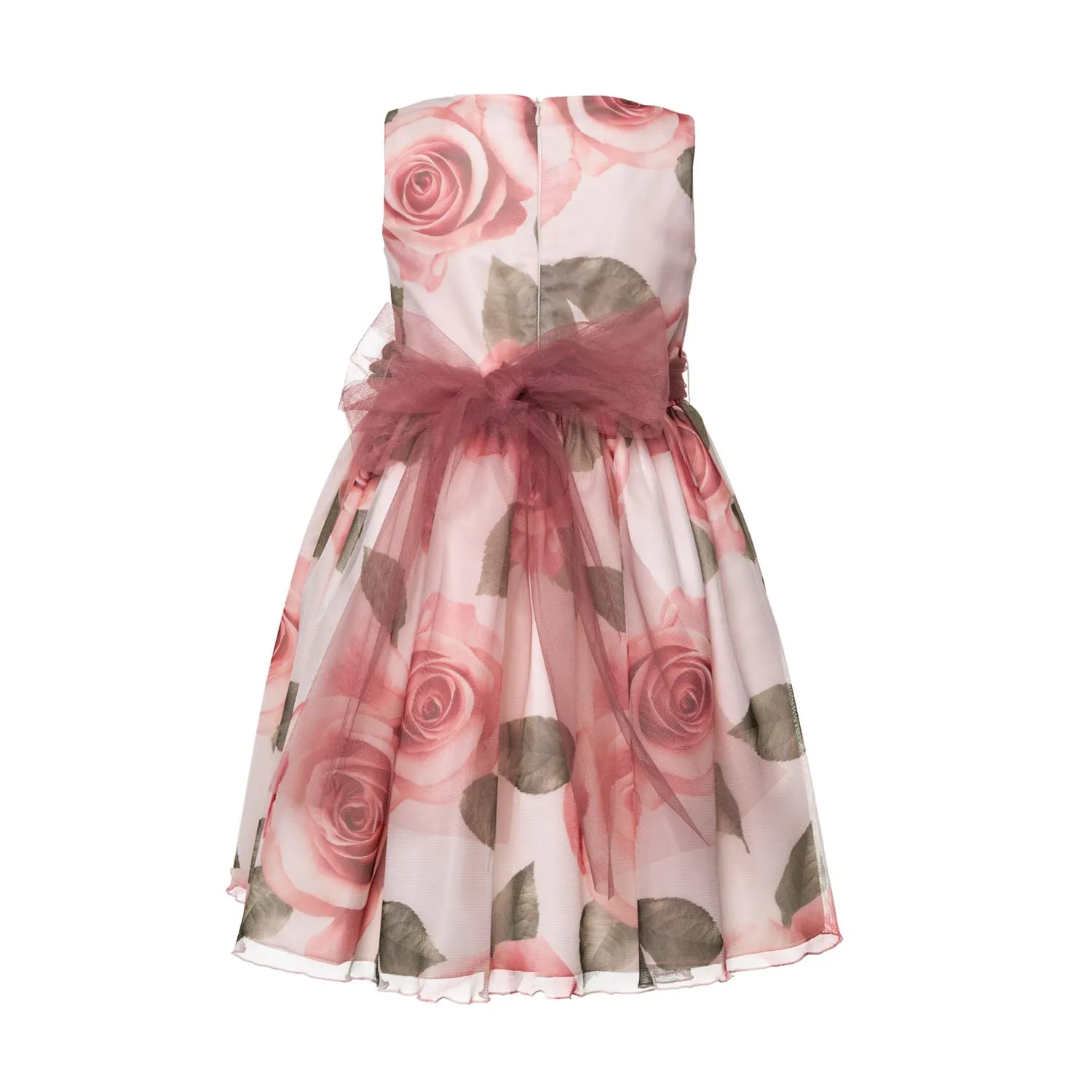 Abito Elegante Fiori Bambina Teen