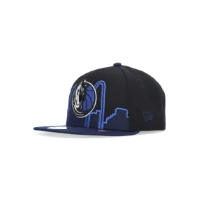 Cappellino Visiera Piatta Uomo Nba Em 950 Tip Off Dalmav Black/original Team Colors