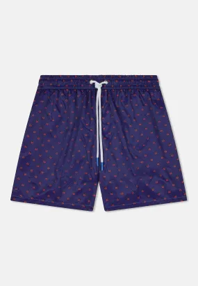 Costume da Bagno a Fantasia Asciugatura Rapida / Blu