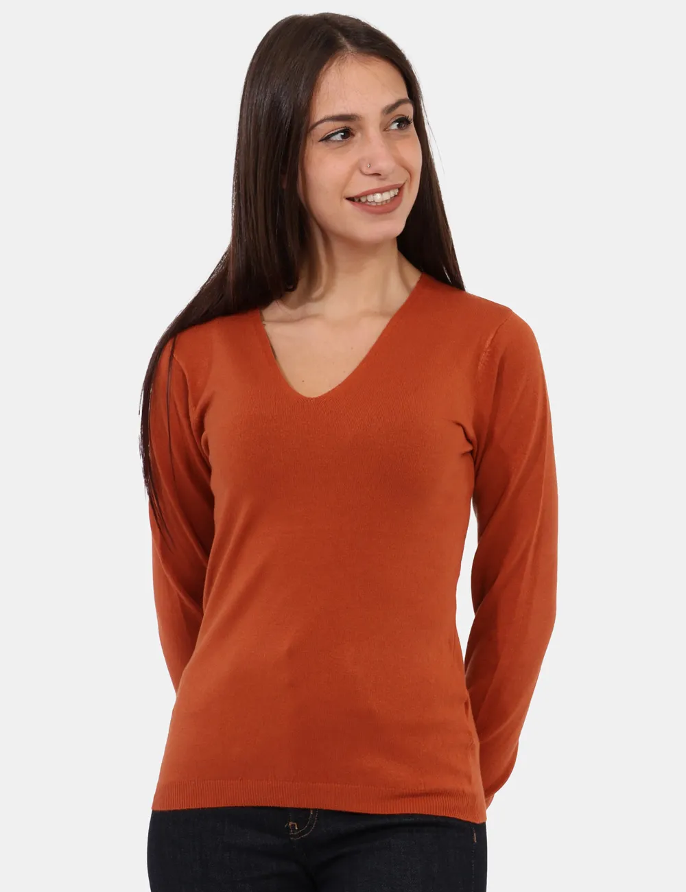 Maglia Materica Arancione