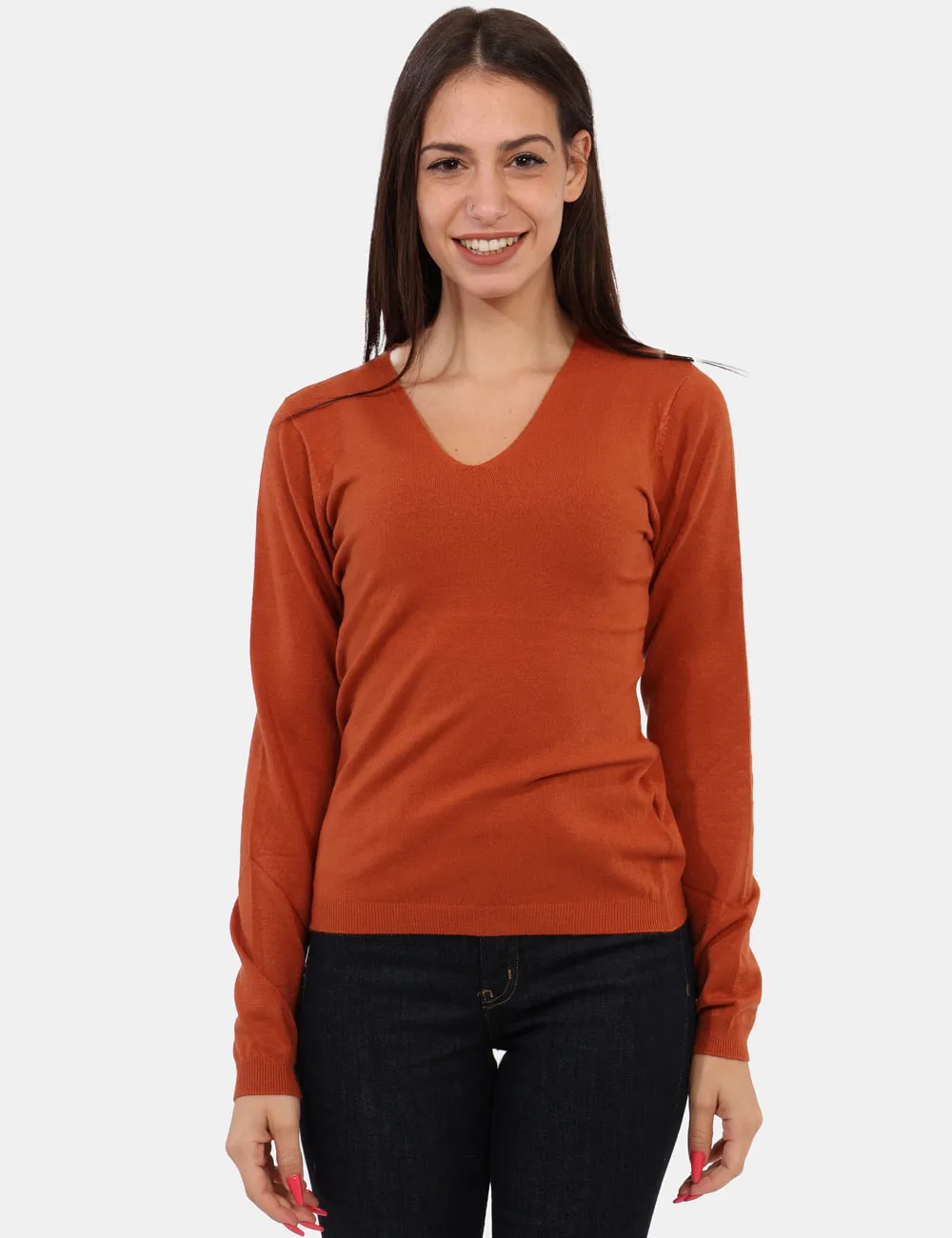 Maglia Materica Arancione