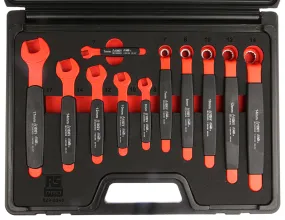 Set di chiavi combinate isolate RS PRO, 11 pezzi, Acciaio al cromo vanadio