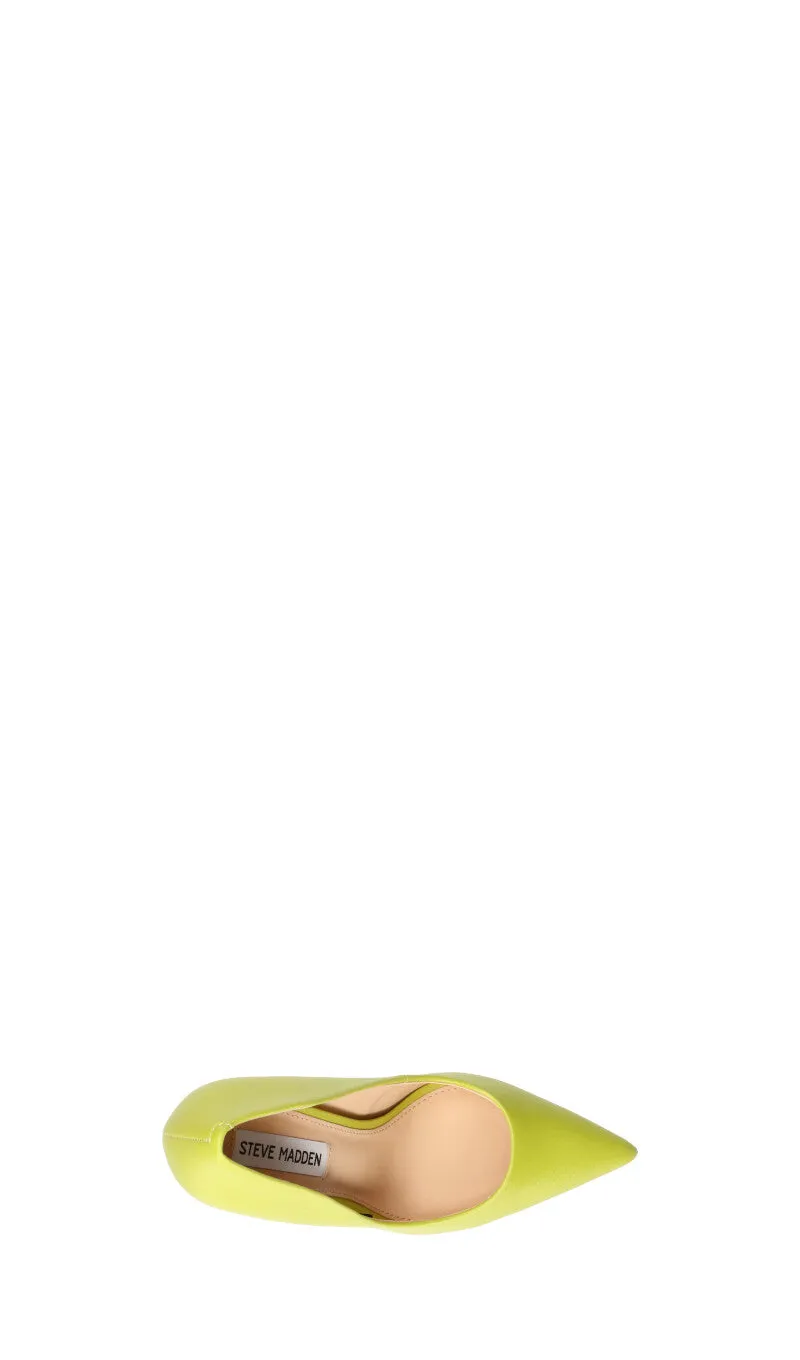 STEVE MADDEN Decollete donna verde in pelle