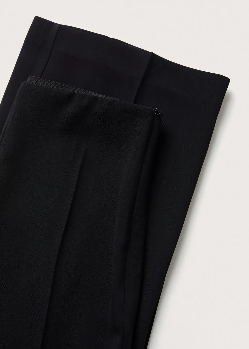 Wideleg suit trousers